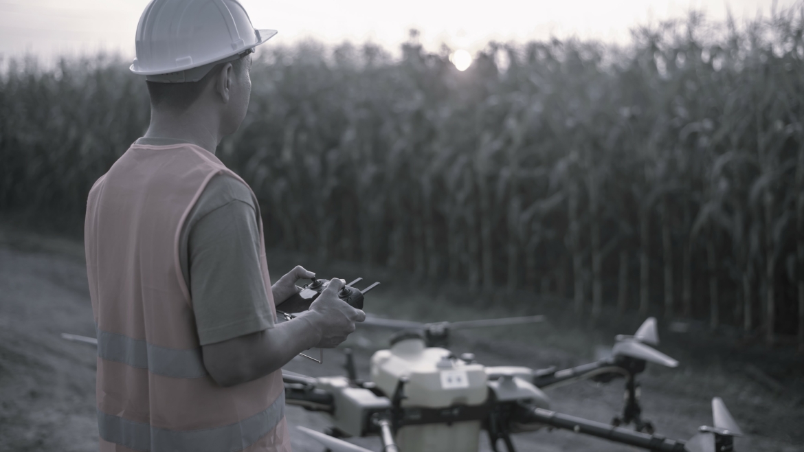 Drone Crop Spraying